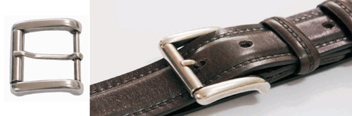 DV11858-35 ROLLER BUCKLE NICKEL FINISH